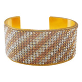 Fancy and Stylish Gold Plated Bangle with stones