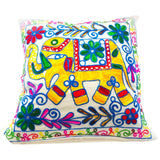 Cotton Embroidred Cushion Cover 1