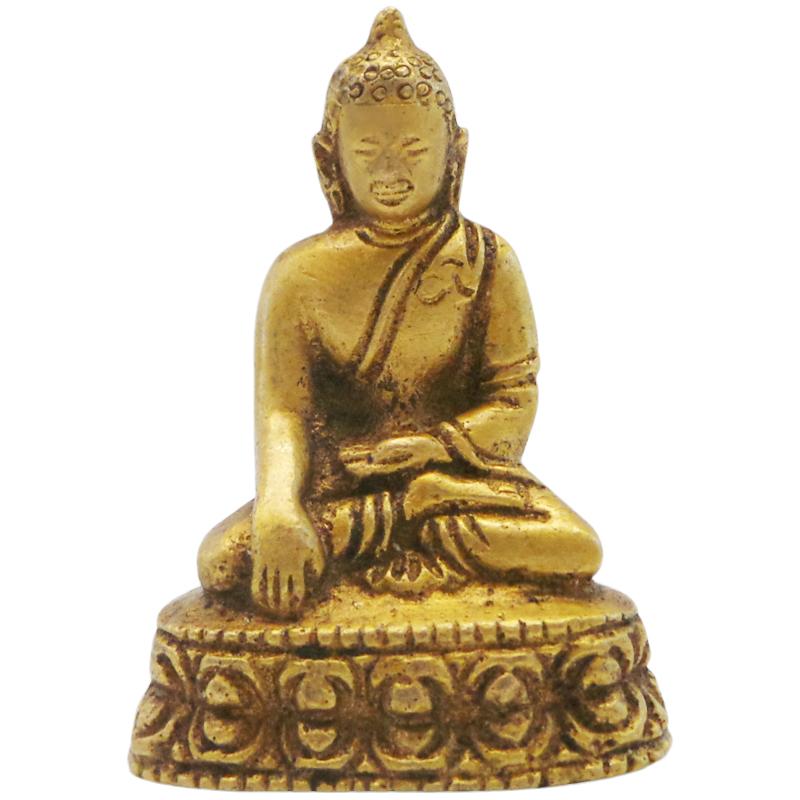 Buddha God Statue in Brass