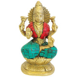 Lakshmi God Statue in Brass