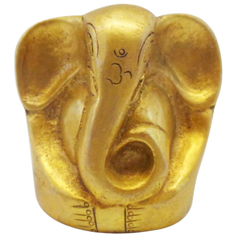Ganesha God Statue in Brass 1