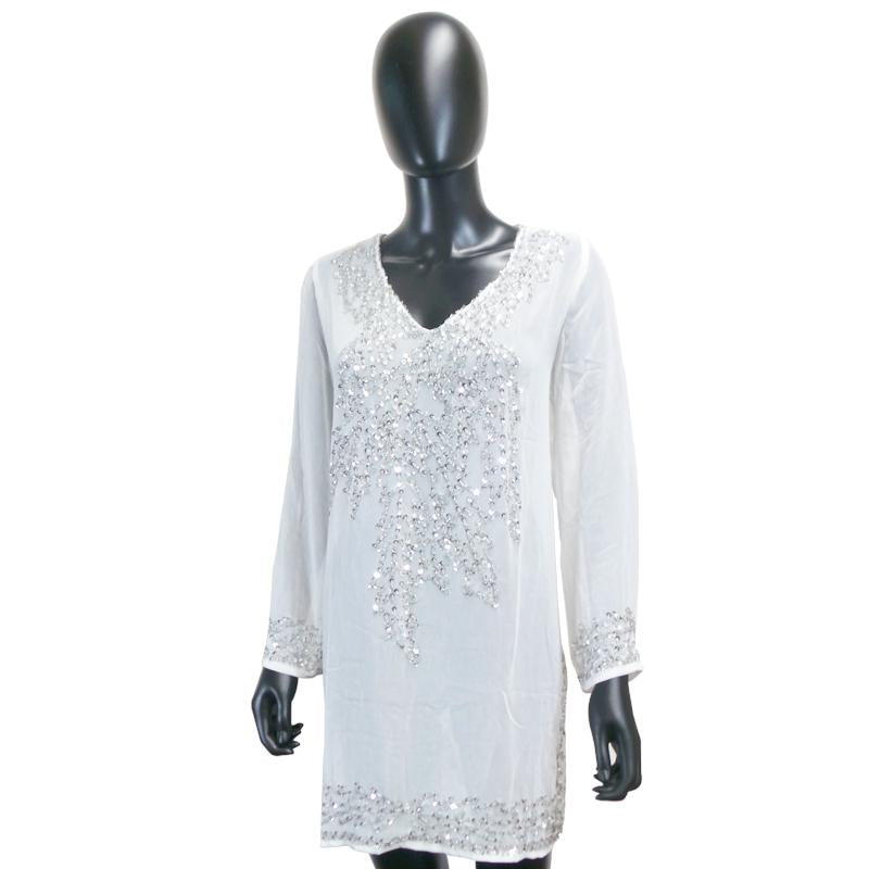 Fancy Georgette Sequence Tunic 5
